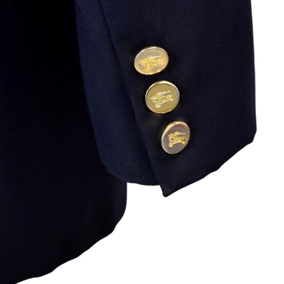 Burberrys Blue Jacket Blazer | Size 39R - Picture 6 of 10